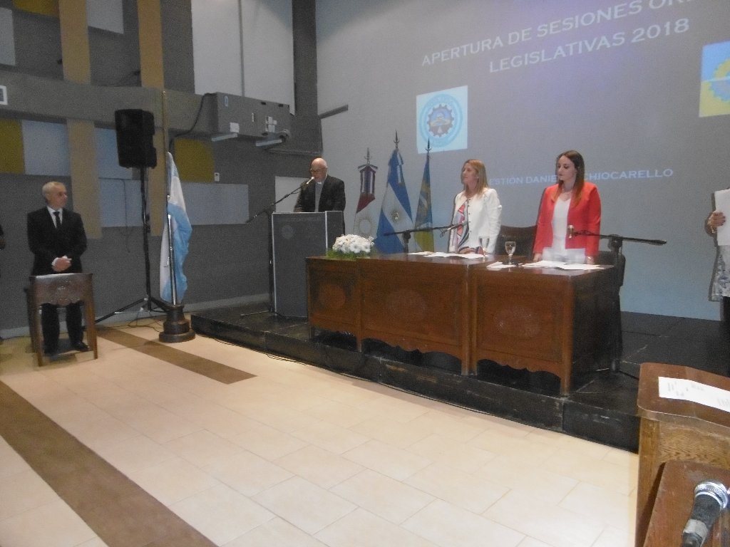 Apertura de Sesiones: pocos anuncios y repaso de gestión de Daniel Chiocarello