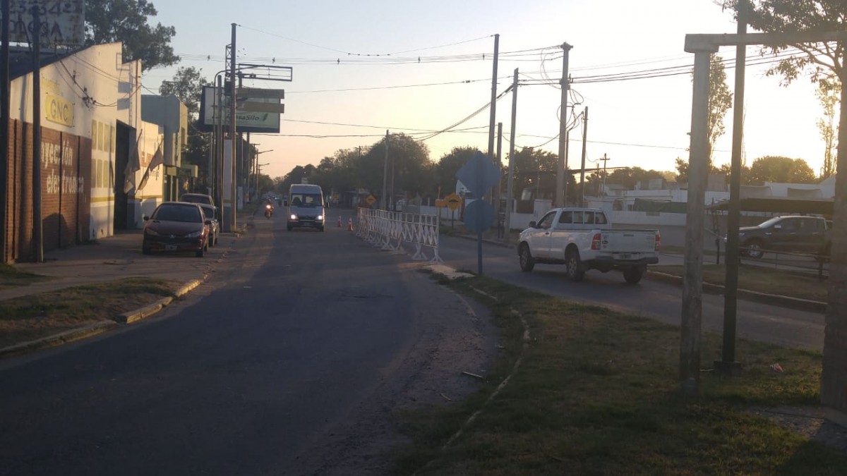 Recomiendan circular con precaución  en la zona de la Rotonda de acceso a la ciudad