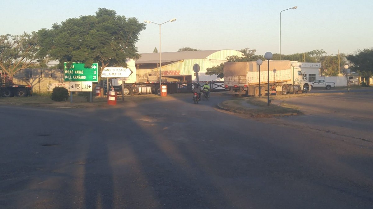 Recomiendan circular con precaución  en la zona de la Rotonda de acceso a la ciudad