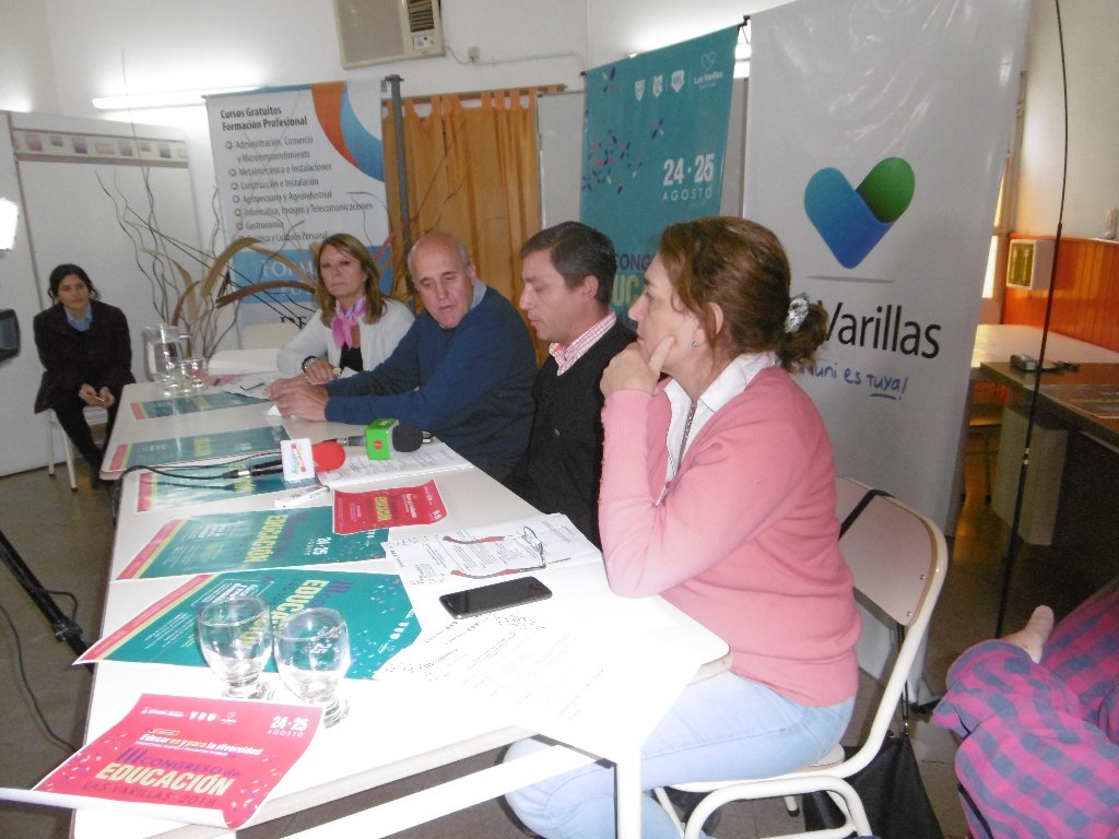 El  Tercer Congreso de Educación Las Varillas se llevará a cabo los días 24 y 25 de agosto