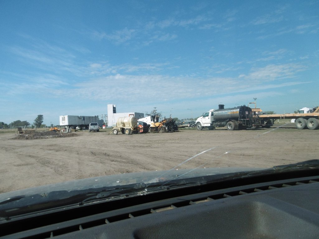 El Municipio cedió parte del predio del Parque Industrial a la empresa que realizará la repavimentación de la Ruta 13