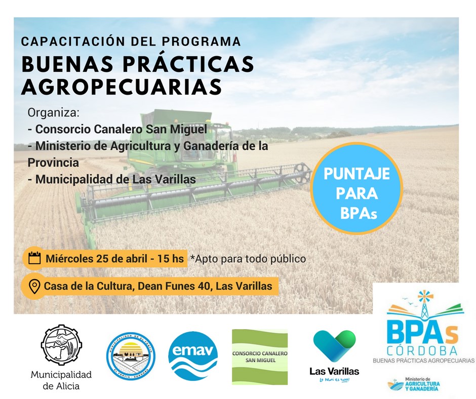 Capacitación  sobre Buenas Prácticas Agropecuarias
