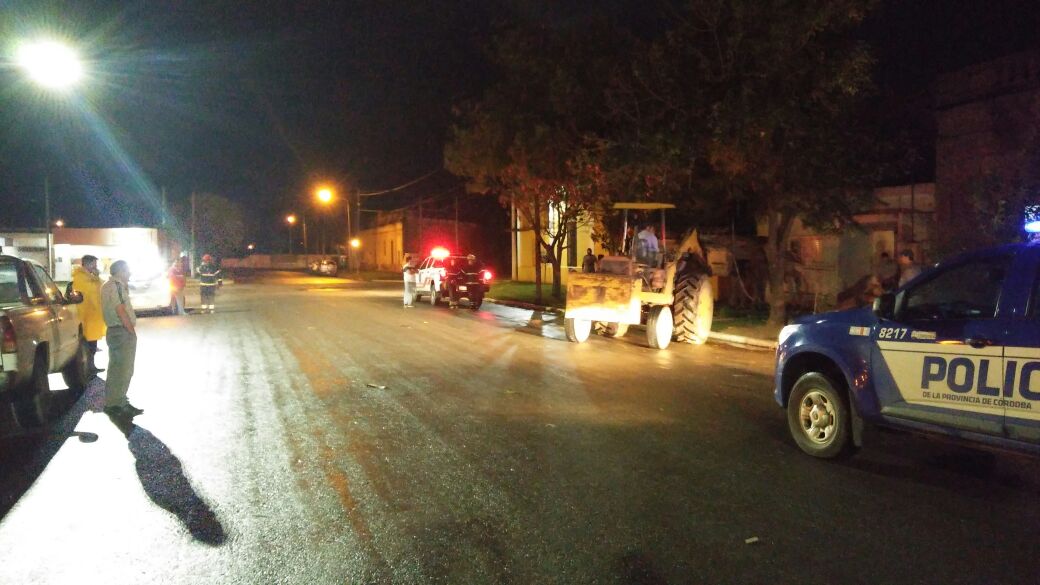 Por la tormenta de este jueves, un herido con lesiones leves, según el parte policial