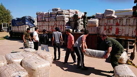 Incautaron ropa de contrabando en nuestra ciudad por $ 81 millones