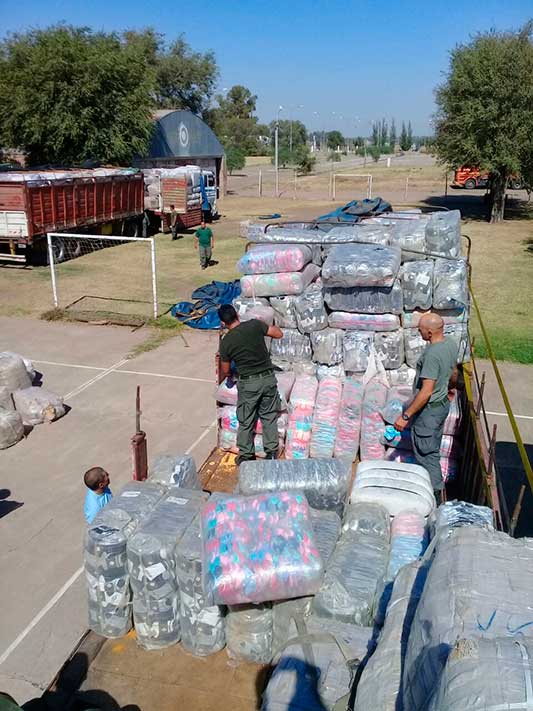 Incautaron ropa de contrabando en nuestra ciudad por $ 81 millones