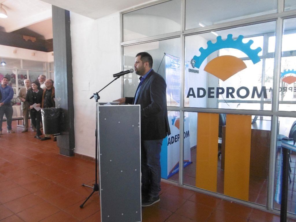 El Intendente dejó habilitada la nueva oficina de ADEPROM
