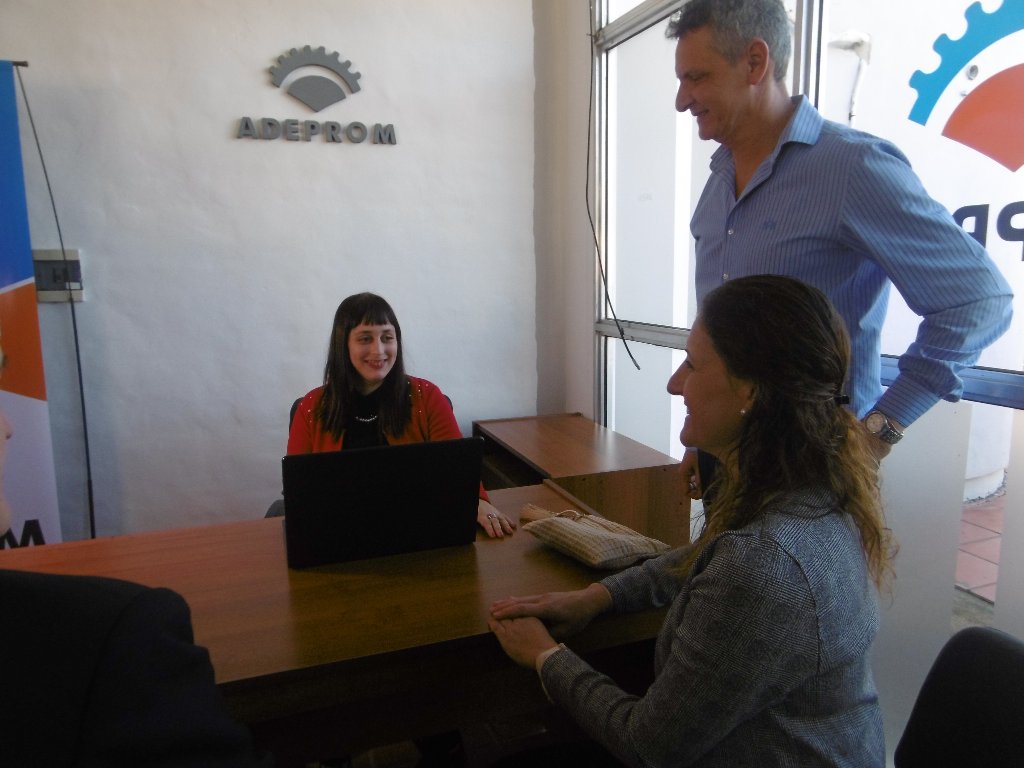 El Intendente dejó habilitada la nueva oficina de ADEPROM
