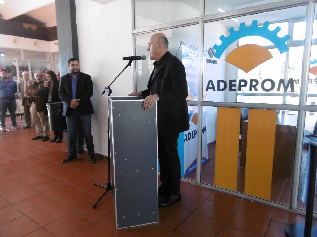 El Intendente dejó habilitada la nueva oficina de ADEPROM