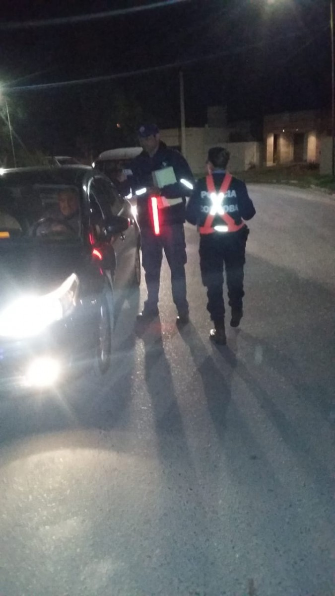 81 controles vehiculares realizaron este martes en distintos sectores de la ciudad