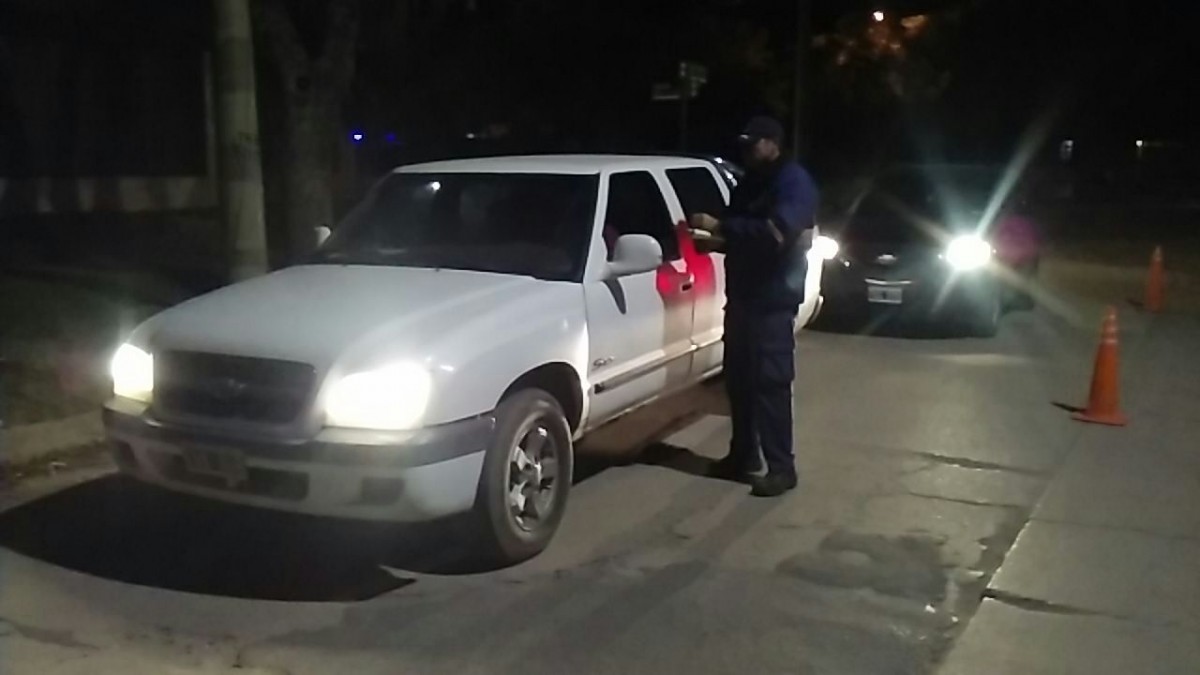 81 controles vehiculares realizaron este martes en distintos sectores de la ciudad