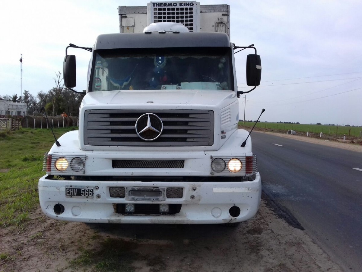 Accidente sobre Ruta 158 cerca de Trinchera. Un herido fuera de peligro