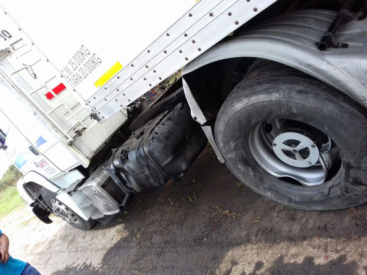 Accidente sobre Ruta 158 cerca de Trinchera. Un herido fuera de peligro