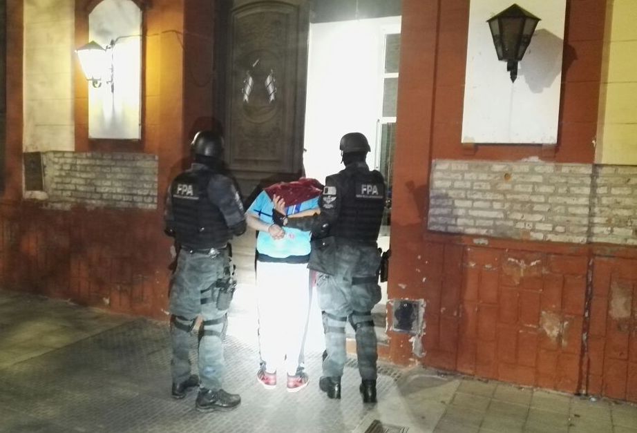 Operativo antidroga en Laspiur. Un  detenido
