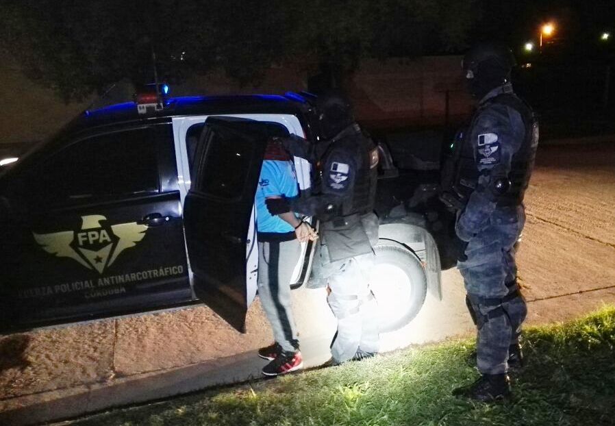Operativo antidroga en Laspiur. Un  detenido