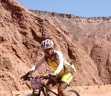 Excelente carrera de Fernanda Zarazaga en el desierto de Atacama
