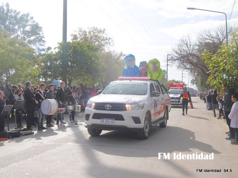 Celebración Día de la Bandera en Las Varillas-Imágenes