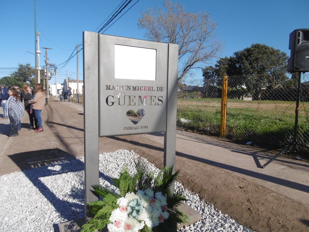 Inauguraron Monumento a Martín Güemes