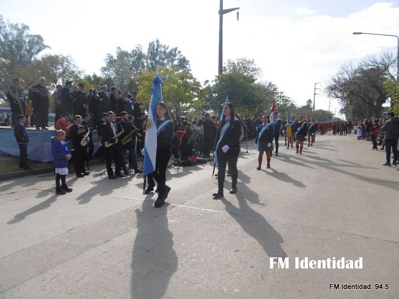 Celebración Día de la Bandera en Las Varillas-Imágenes