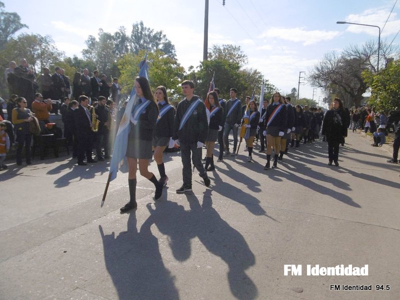 Celebración Día de la Bandera en Las Varillas-Imágenes