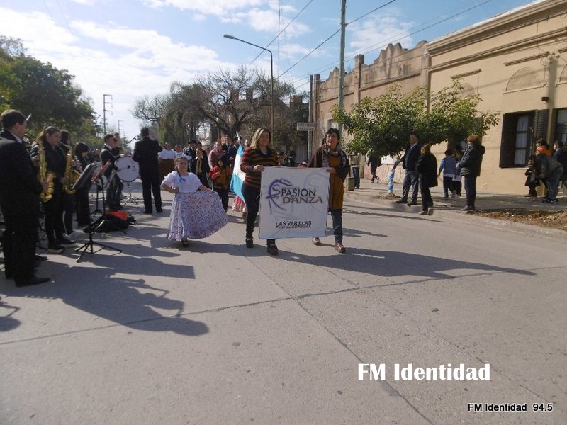 Celebración Día de la Bandera en Las Varillas-Imágenes