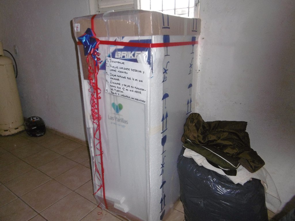 Pueblo Chico de fiesta y con regalos