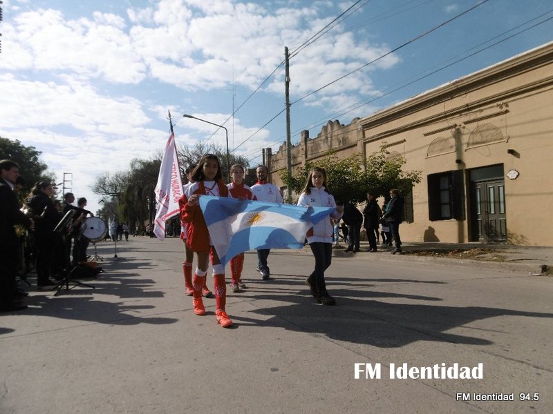 Celebración Día de la Bandera en Las Varillas-Imágenes
