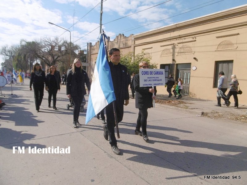Celebración Día de la Bandera en Las Varillas-Imágenes