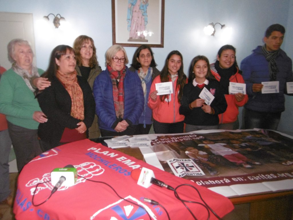 Anunciaron la Colecta Anual de Cáritas: se realizará los días 9 y 10 de junio