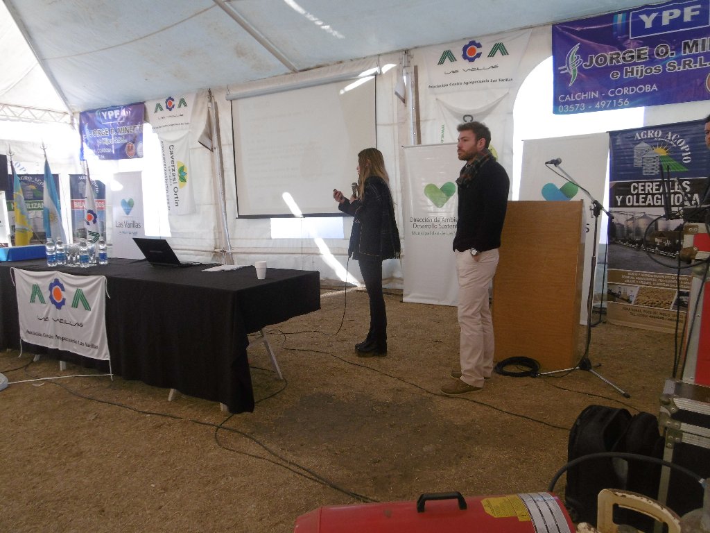 Amplia agenda de actividades desplegó el contador Calvo en Las Varillas