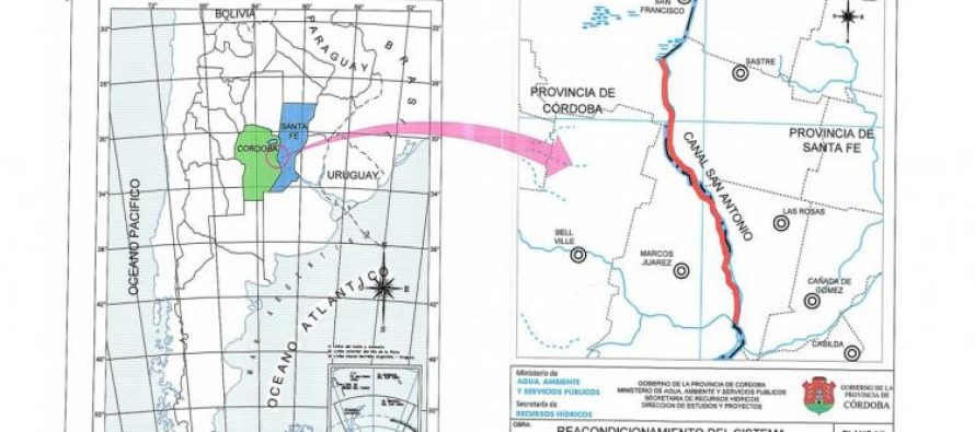 La semana próxima comienzan los trabajos del Canal San Antonio-Tortugas