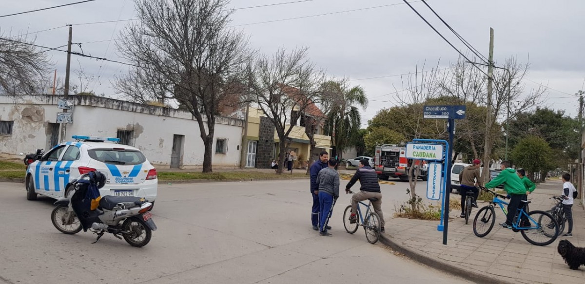 Ardieron  electrodomésticos en una casa de  calle Italia