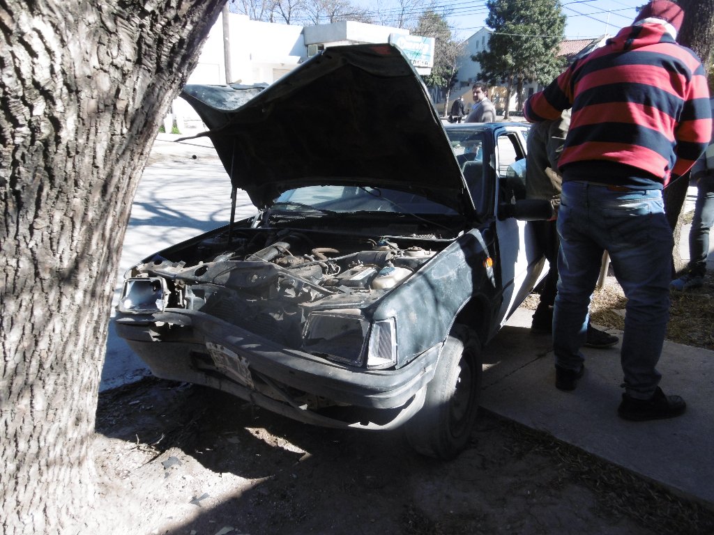 Extraño accidente