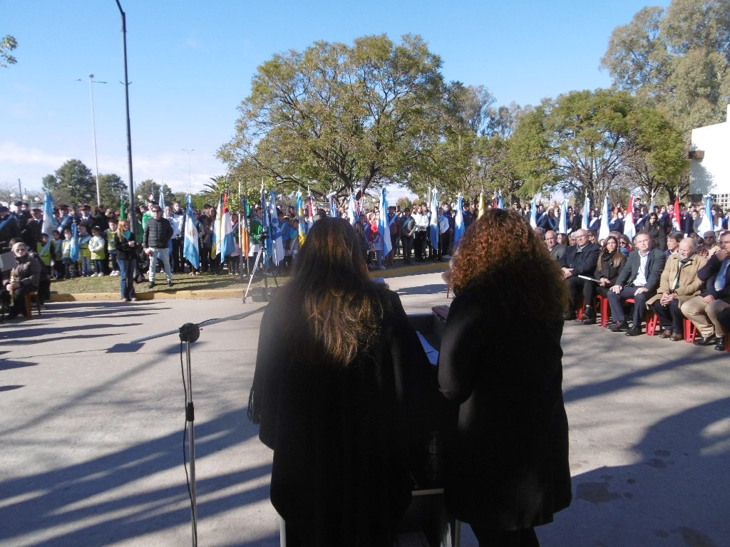 Conmemoraron el Día de la Independencia y los 100 años de la Biblioteca Sarmiento