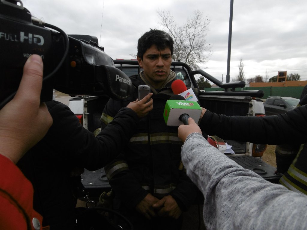 Simulacro de desastre en la planta de gas cooperativo