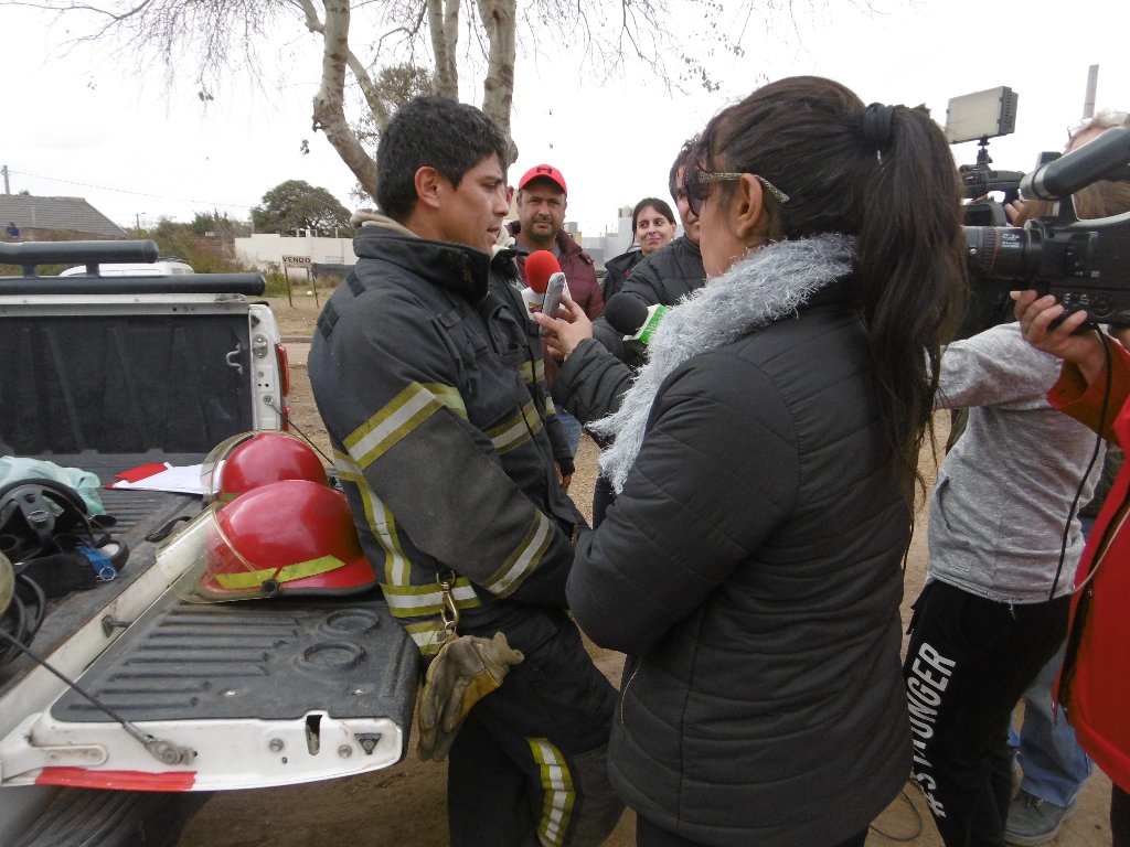 Simulacro de desastre en la planta de gas cooperativo