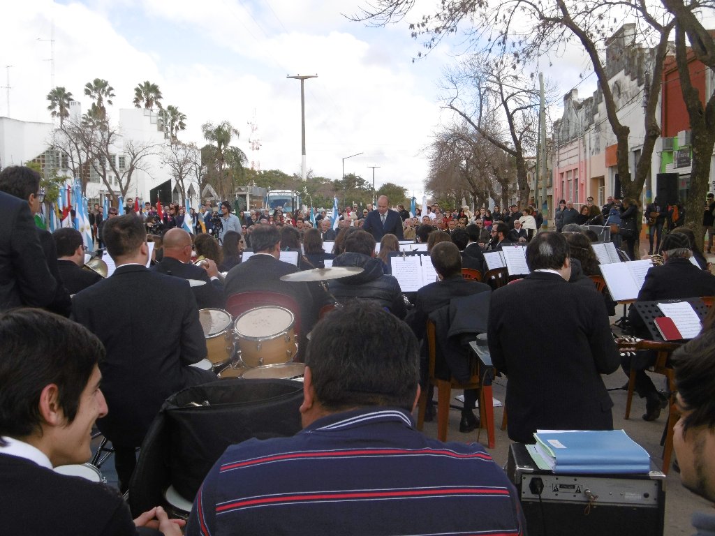 Conmemoraron el Día de la Independencia y los 100 años de la Biblioteca Sarmiento