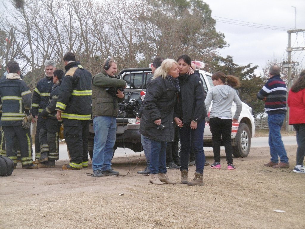 Simulacro de desastre en la planta de gas cooperativo