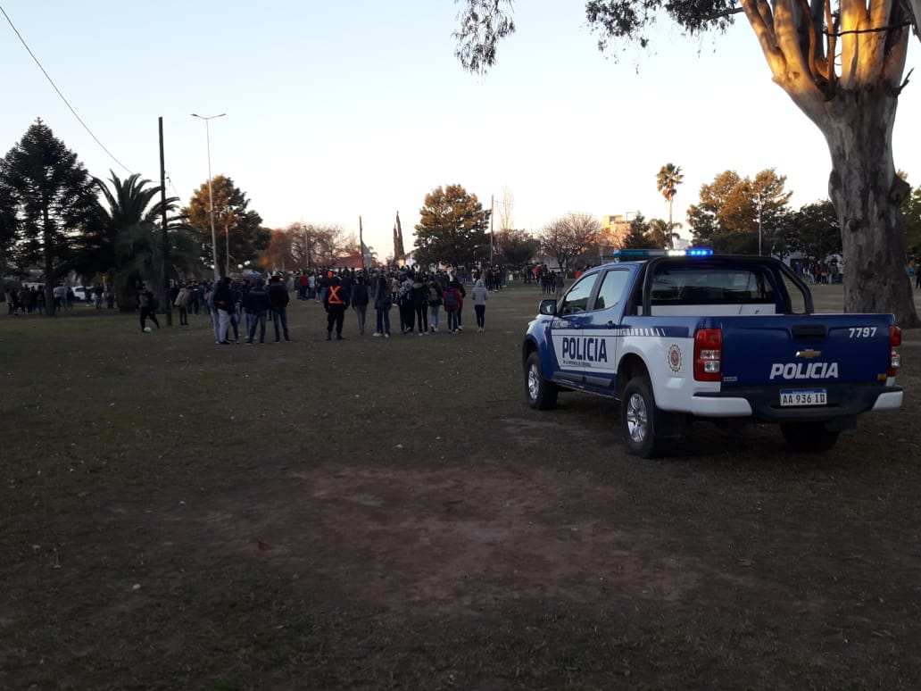 Operativos, incendios y menores al volante en el parte policial