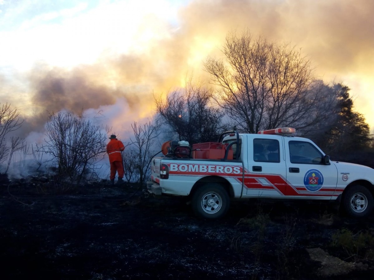 Incendio de pastizales