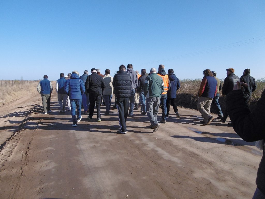 Inauguraron trabajos de la Provincia  en el camino a El Jumial