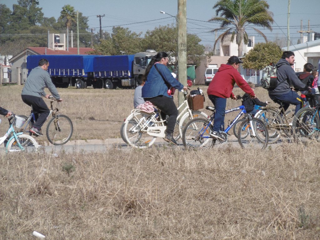 Multitudinaria Bicicleteada Parroquial