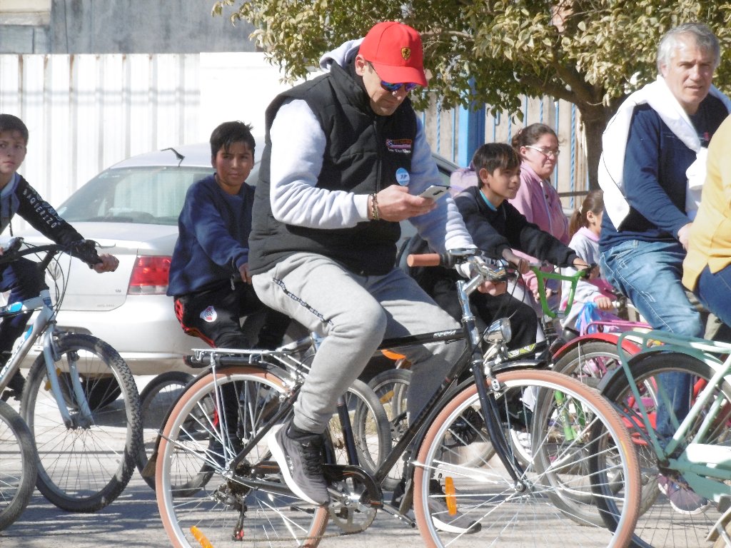 Multitudinaria Bicicleteada Parroquial