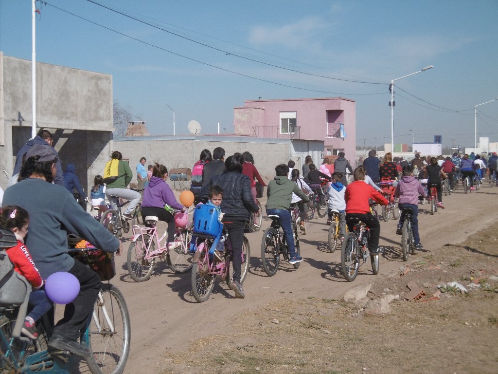 Multitudinaria Bicicleteada Parroquial