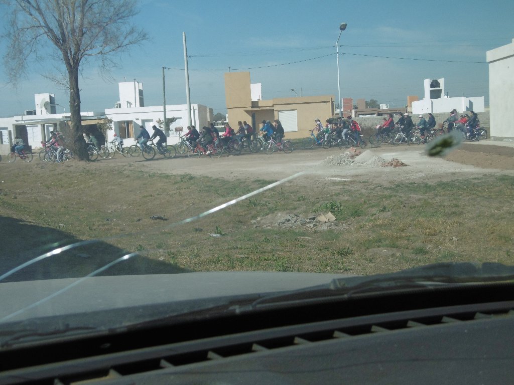Multitudinaria Bicicleteada Parroquial