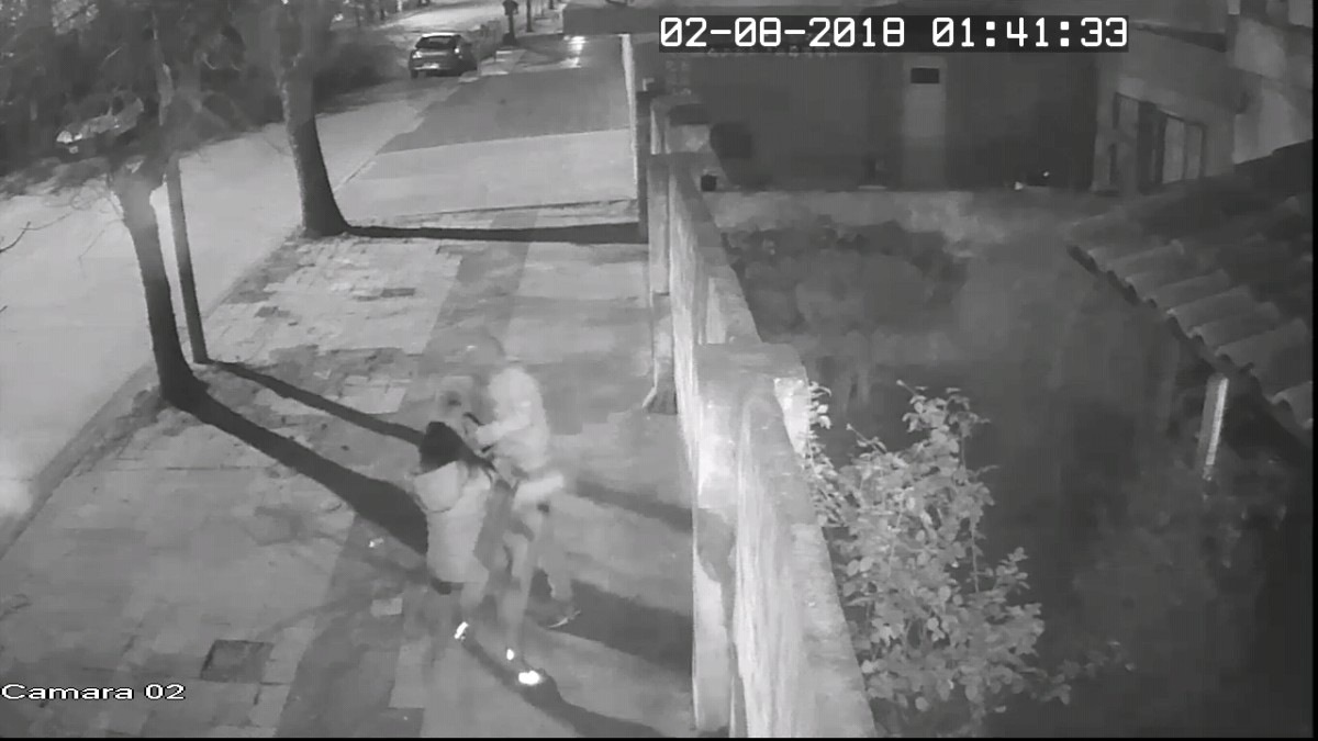 Arrebato en la vía pública (Imágenes)