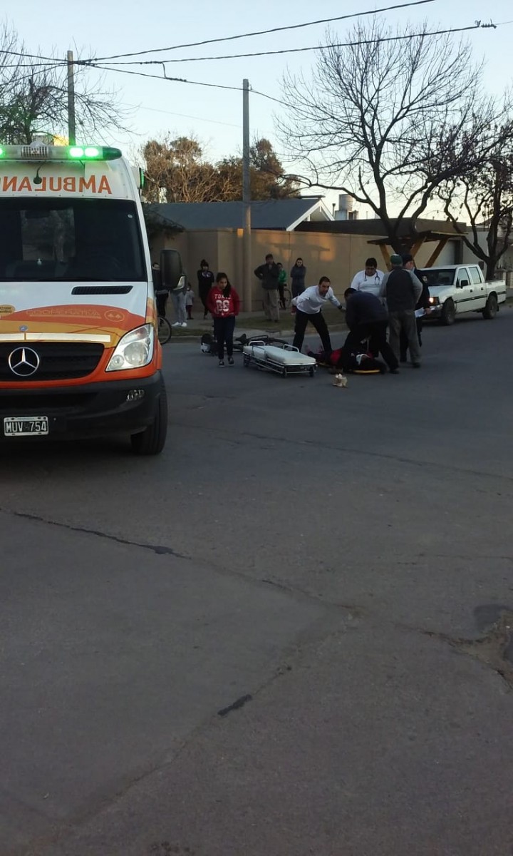 Choque sin consecuencias graves