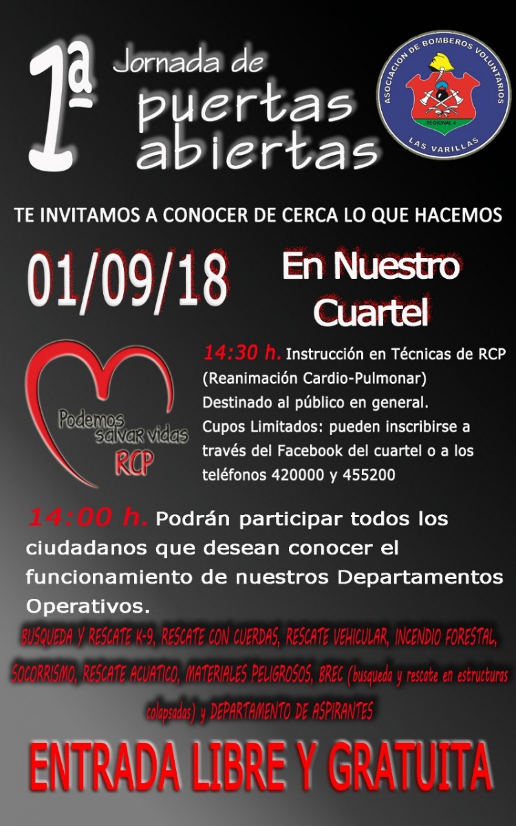 Jornada de Puertas Abiertas en el Cuartel de Bomberos