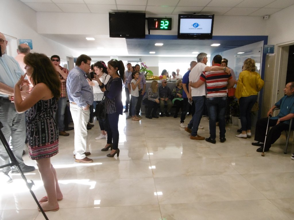 El Sanatorio Garcés inauguró una nueva etapa de su remodelación