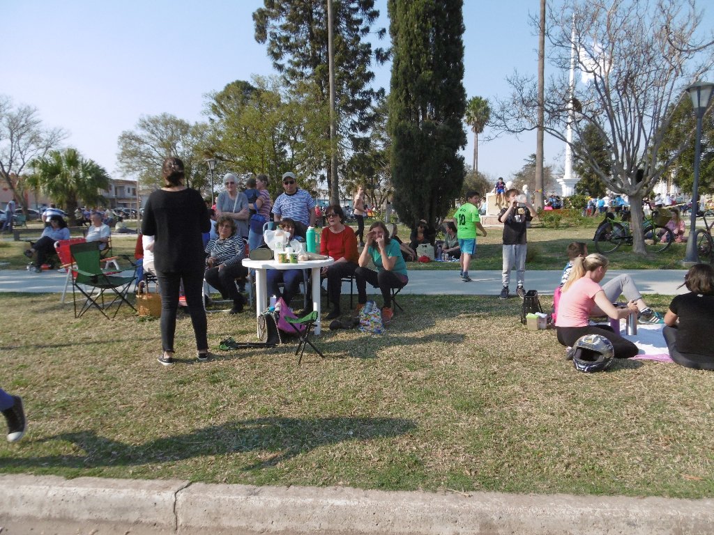 Imágenes de la Expoferia en Plaza Independencia