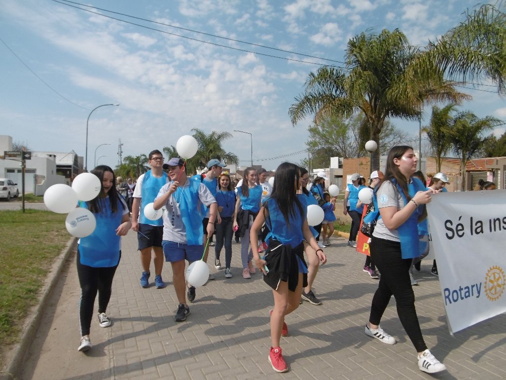 Caminata Solidaria del Rotary Club-Imágenes